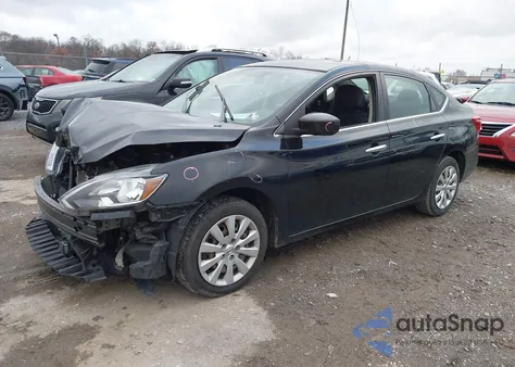 2019 Nissan Sentra S из США, поврежденный, VIN 3N1AB7AP5KY287219